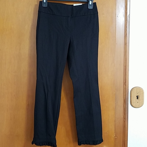 alfani slim leg tummy control pants